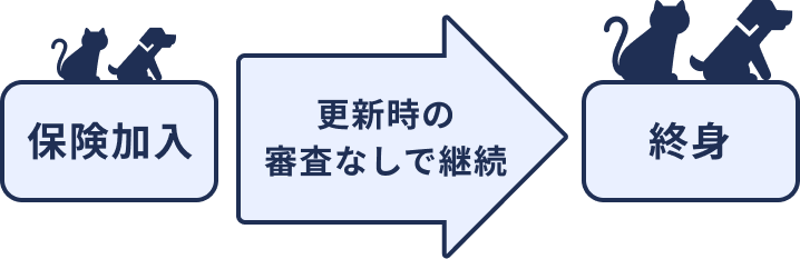 更新時の審査なしで継続