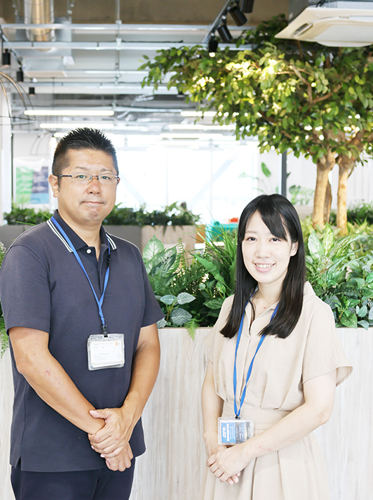 人事メッセージ これまでの学びを実践するチャレンジのステージへ人事総務部 採用チーム